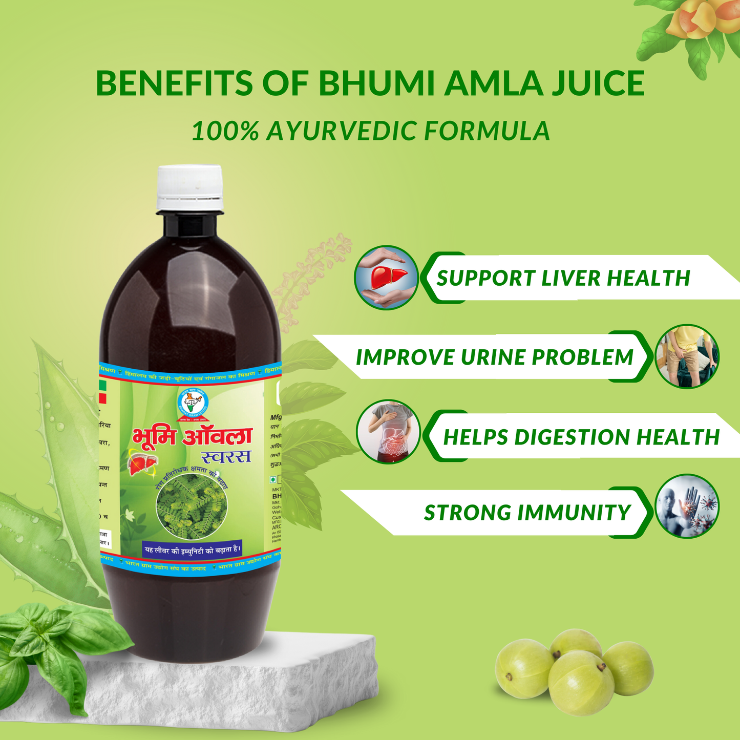 Benefits of Bhumi Amla Juice