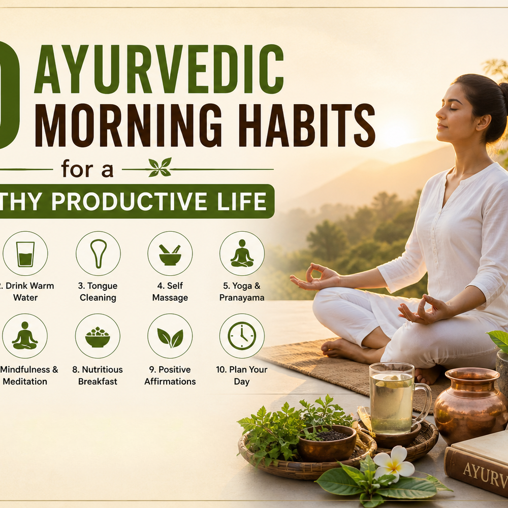 10 Ayurvedic Morning Habits | Bharat Gram Udyog Sangh