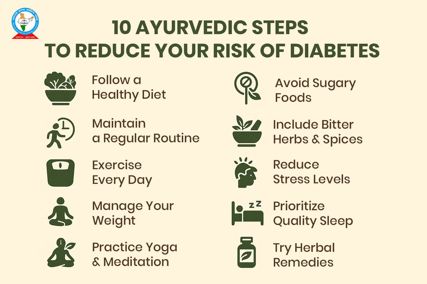 10 Ayurvedic steps