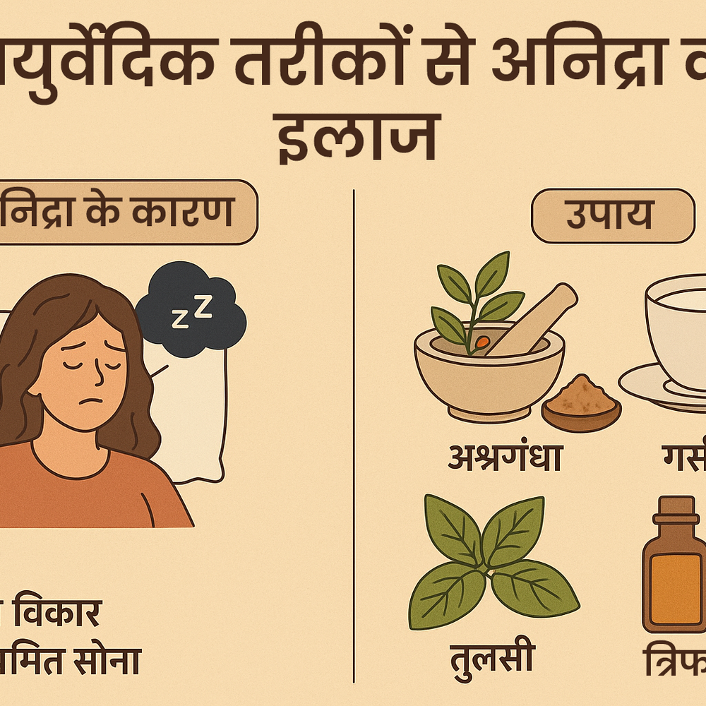 आयुर्वेदिक तरीकों से अनिद्रा का इलाज