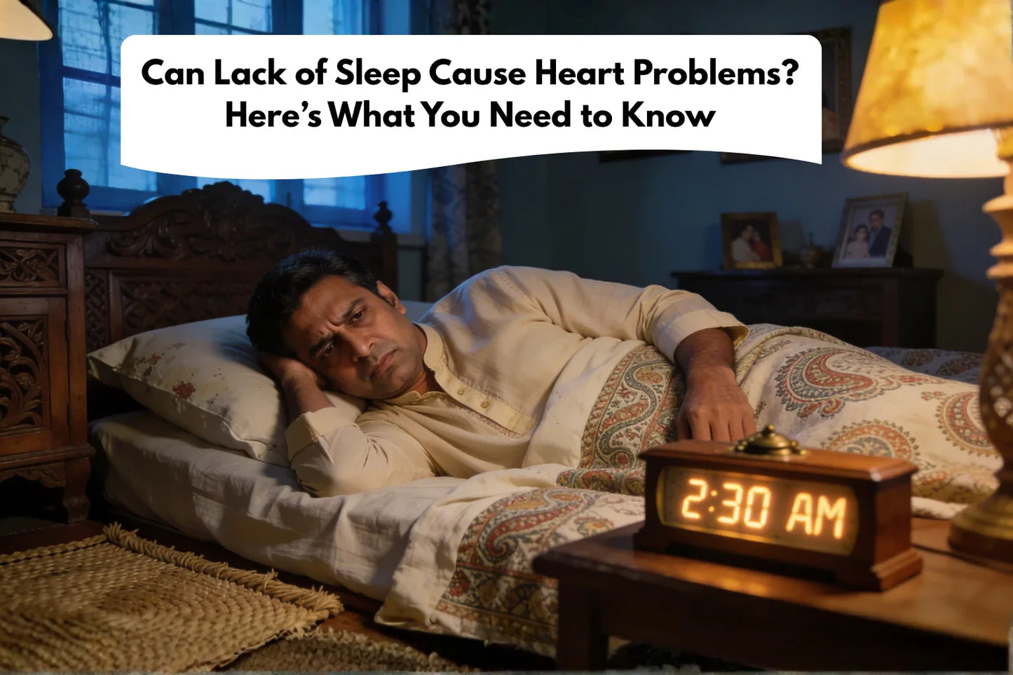  Lack of Sleep Cause Heart Problems