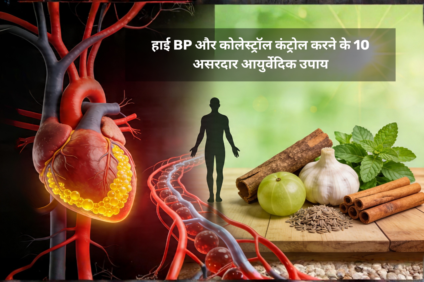 हाई  BP और कोलेस्ट्रॉल कंट्रोल करने के  उपाय