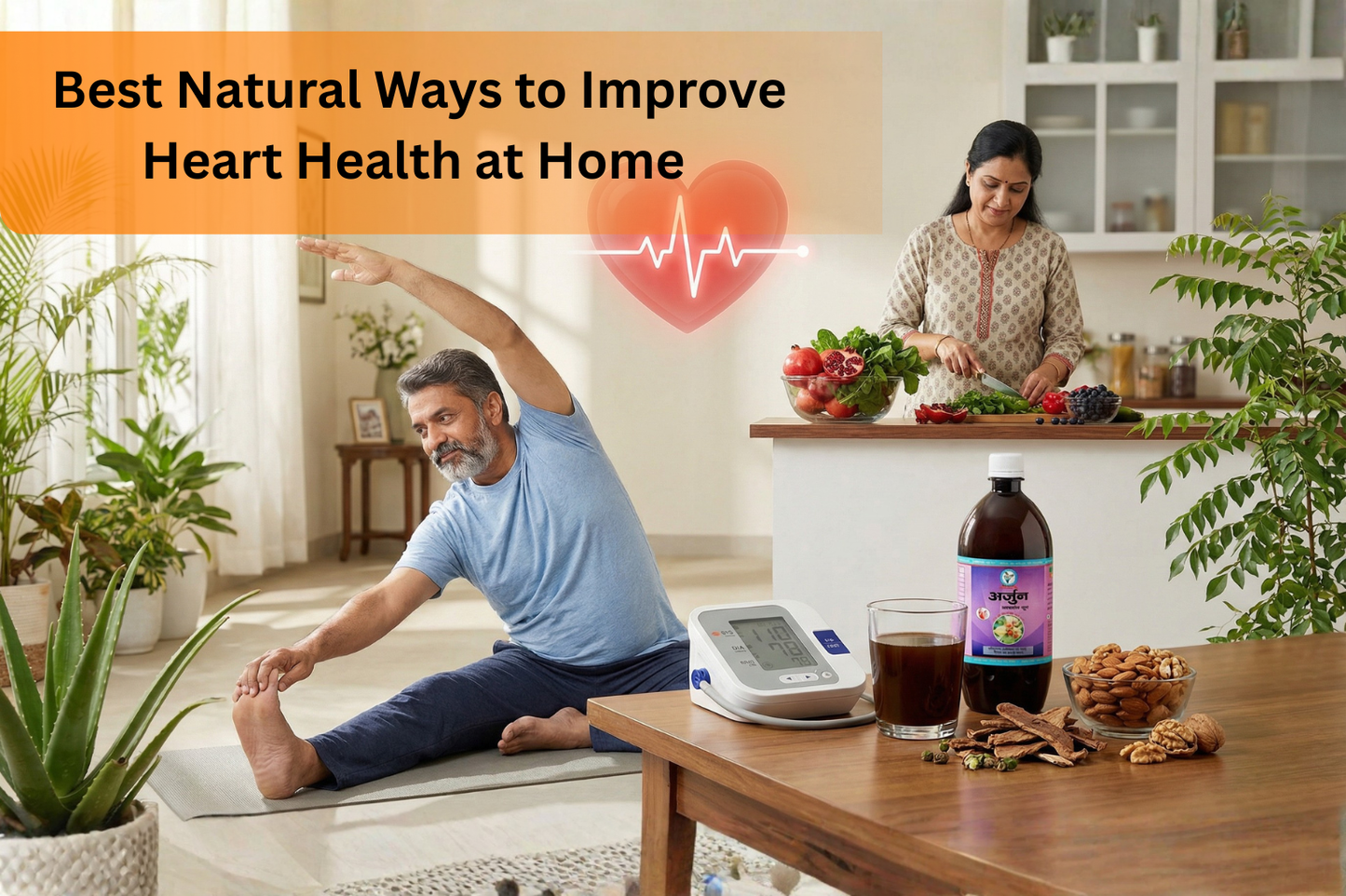 Best Natural Ways to Improve Heart Health at Home