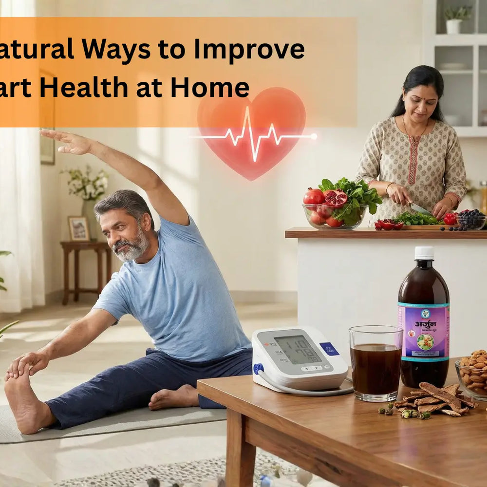 Best Natural Ways to Improve Heart Health at Home – Bharat Gram Udyog Sangh