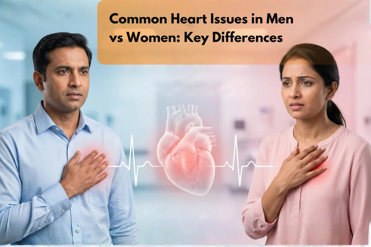 Common Heart Issues in Men vs Women