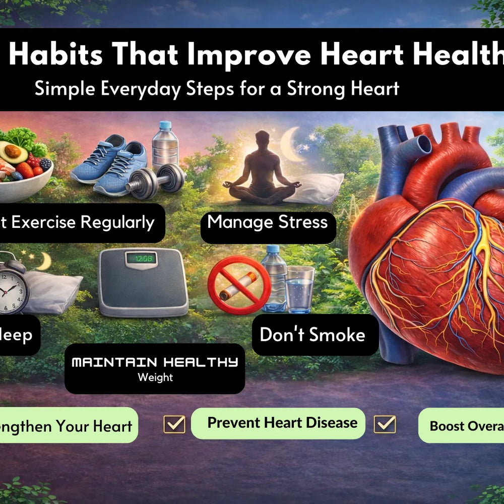Daily Habits That Improve Heart Health Naturally – Bharat Gram Udyog Sangh