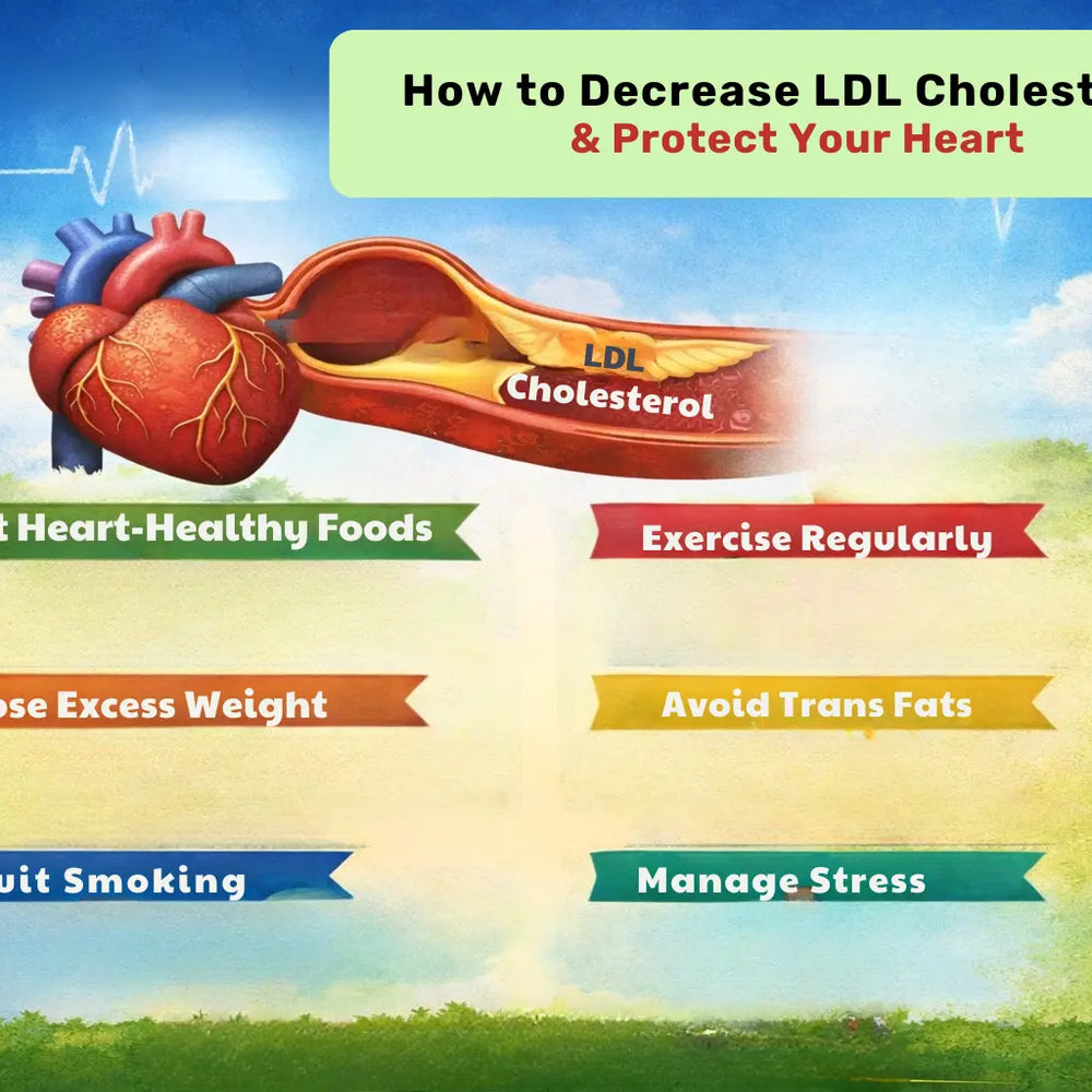 How to Decrease LDL Cholesterol & Protect Your Heart – Bharat Gram ...