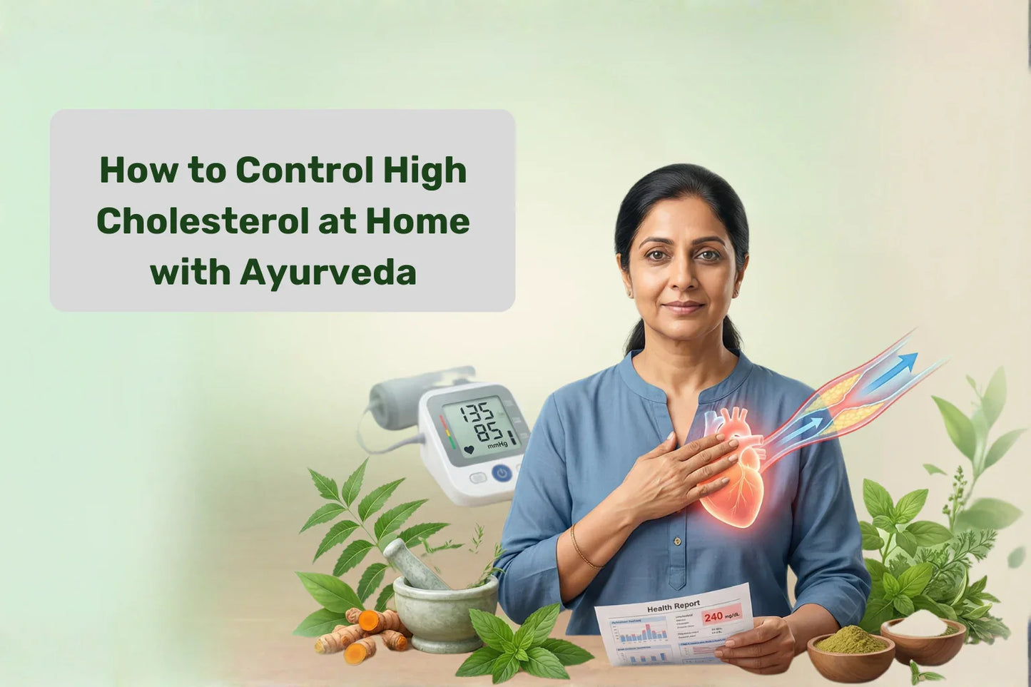 Control High Cholesterol at Home