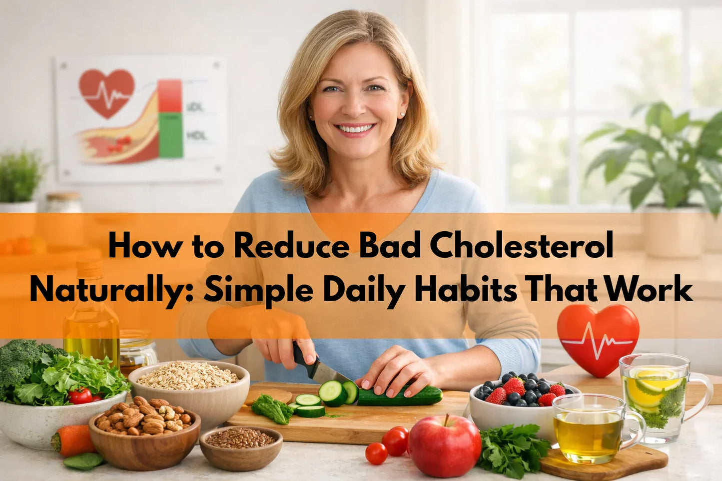 Reduce Bad Cholesterol Naturally