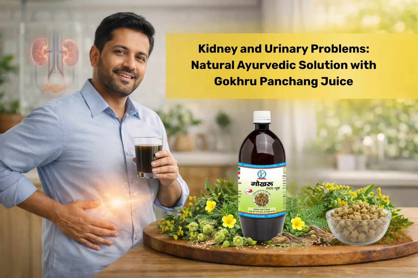  Gokhru Panchang Juice