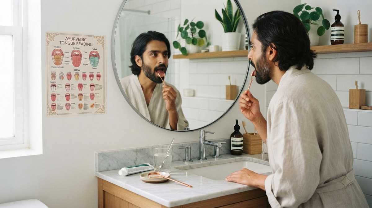 Ayurvedic Tongue Check: What Your Tongue Tells You Every Morning
