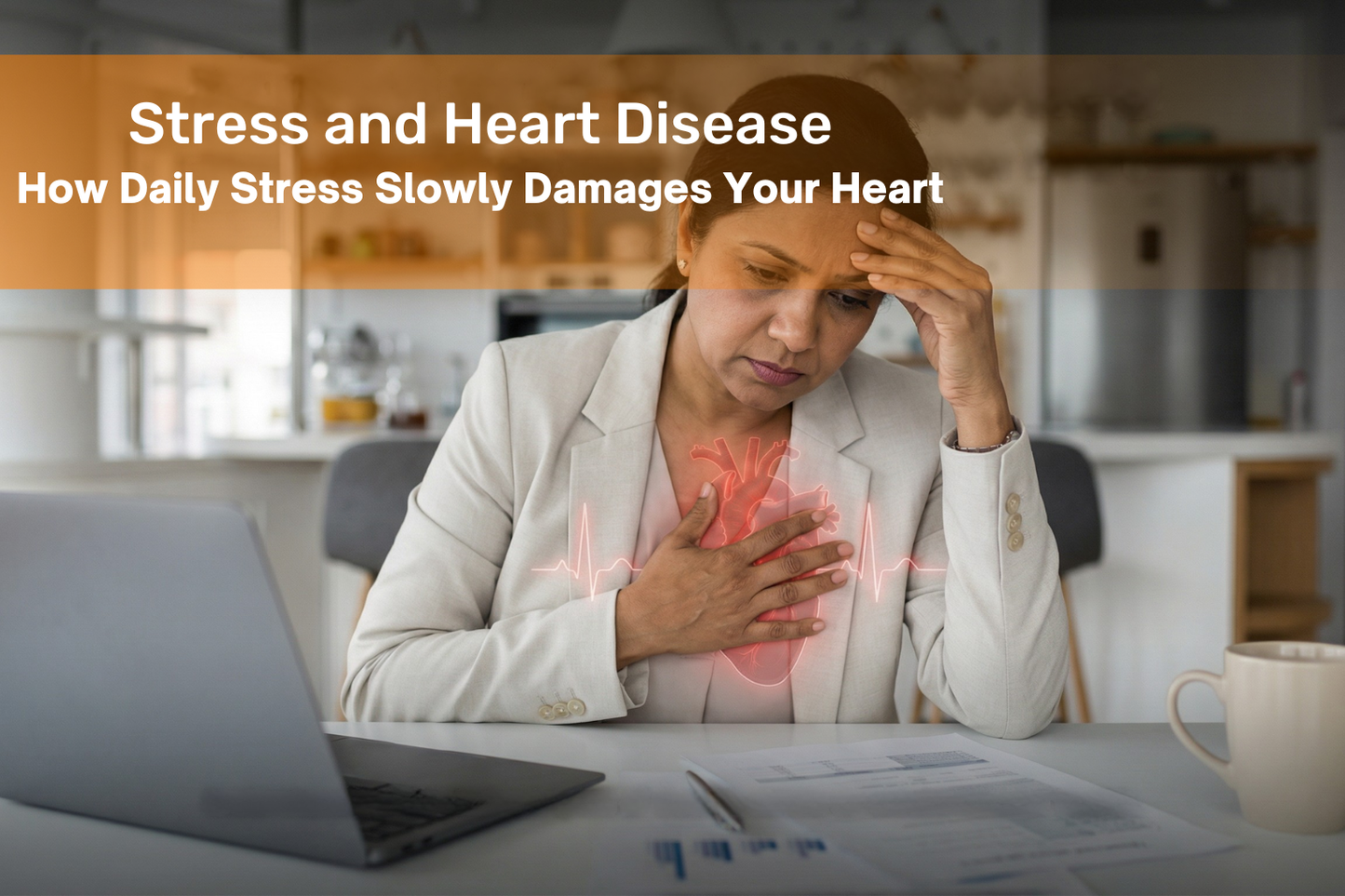 Stress and Heart Disease: How Daily Stress Slowly Damages Your Heart