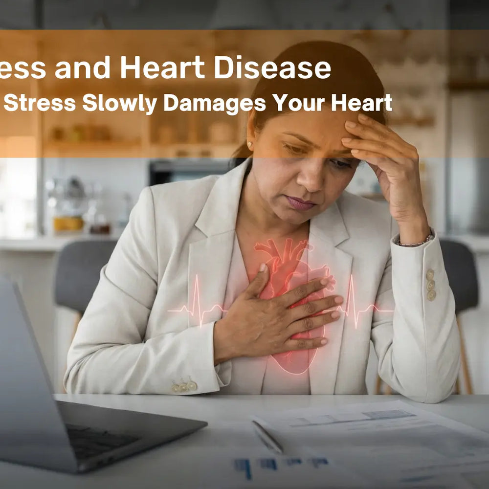 Stress and Heart Disease: How Daily Stress Damages Heart – Bharat Gram ...