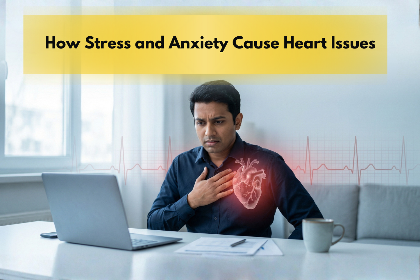 How Stress and Anxiety Cause Heart Issues