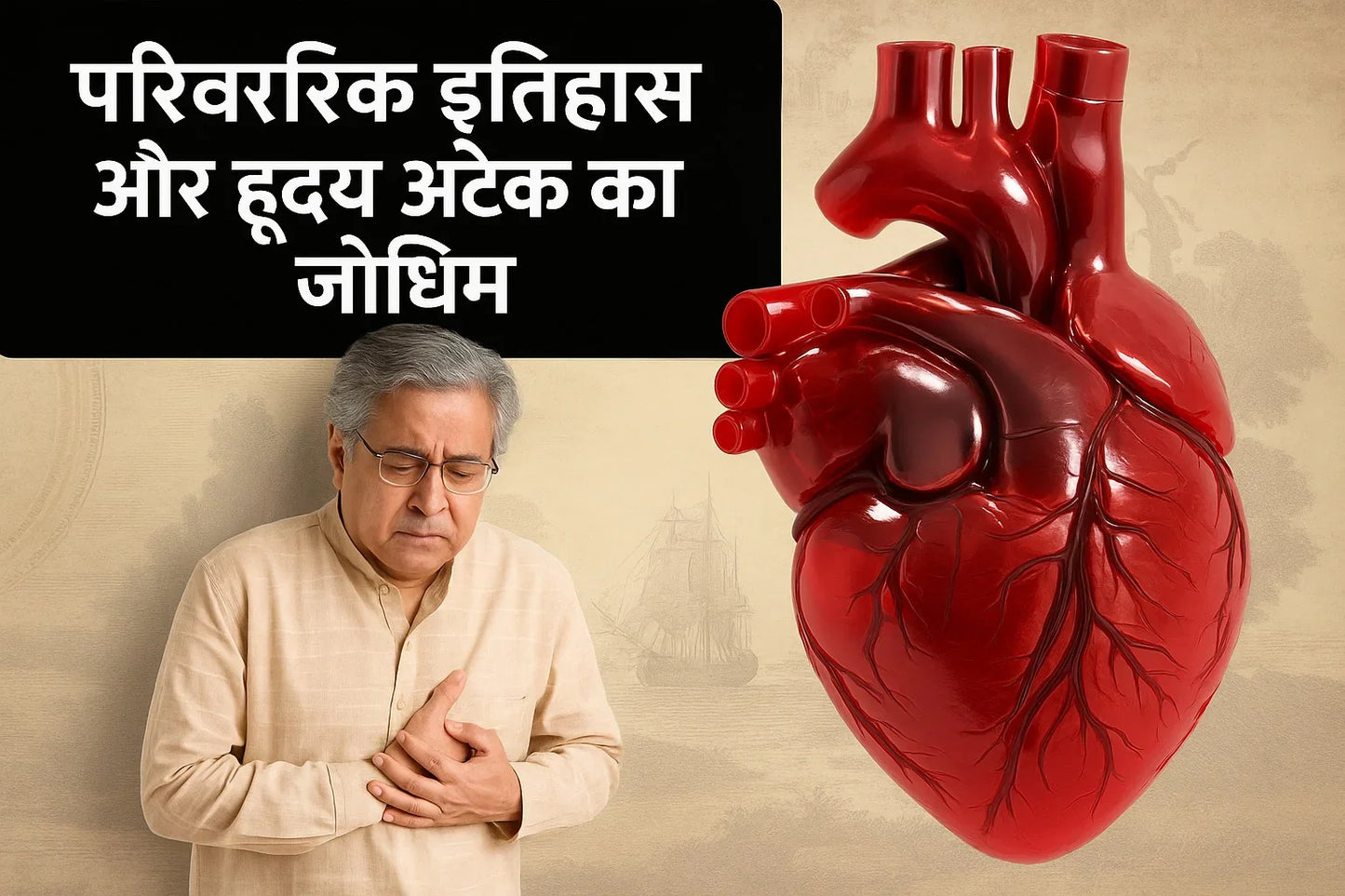 पारिवारिक इतिहास और हृदय अटैक