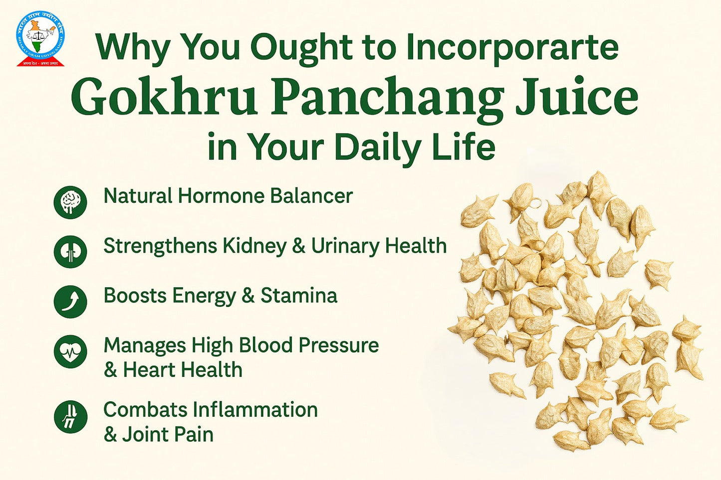 Gokhru Panchang Juice in Your Daily Life