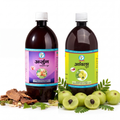 Arjun Ashwagandha Juice + Amla Juice Combo