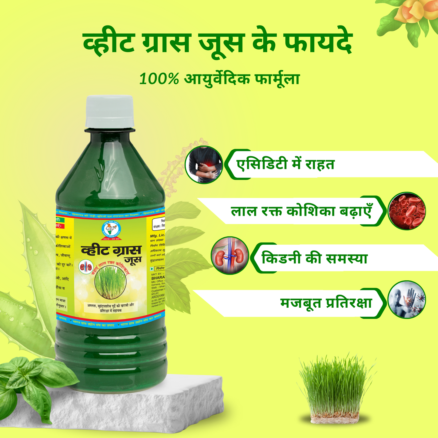 
                  
                    Wheat Grass Juice 1000ml
                  
                