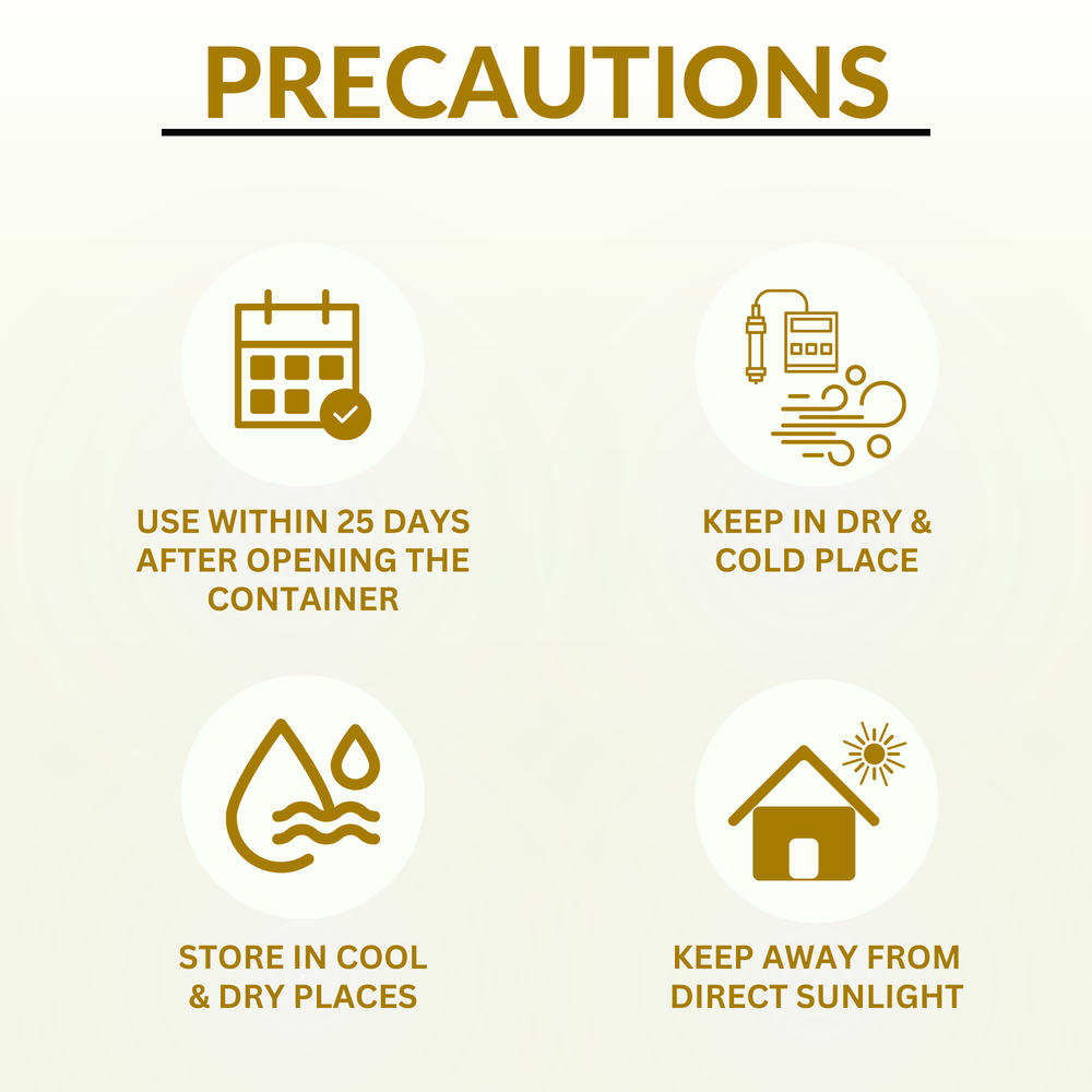 
                  
                    Precautions of  Giloy Chirata Juice
                  
                